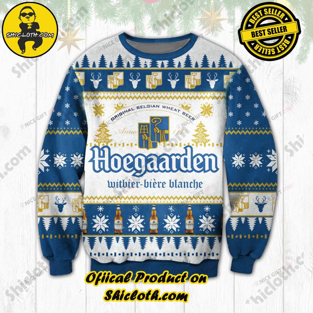 Hot Trending Wrap Up in Style: Shicloth's Enchanting Christmas Sweater Collection 10 Hoegaarden Christmas Ugly Sweater