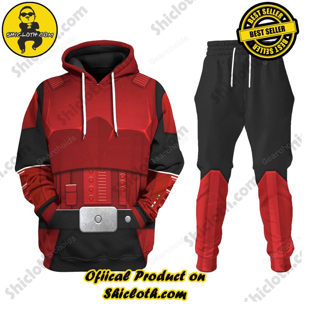 Hot Limited Unveiling the Stellar Collection of Star Wars Outfit Costumes by Shiclothshop 6 Imperial Royal Guard Armor Costume Hoodie Sweatshirt T-Shirt Sweatpants