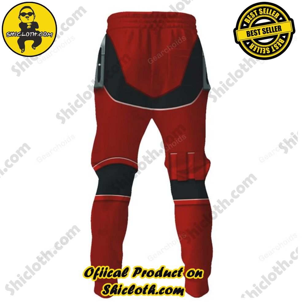 Imprerial Crimson Stormtrooper Costume Hoodie Sweatshirt T-Shirt Sweatpants 2 Imprerial Crimson Stormtrooper Costume Hoodie Sweatshirt T-Shirt Sweatpants - Image 2