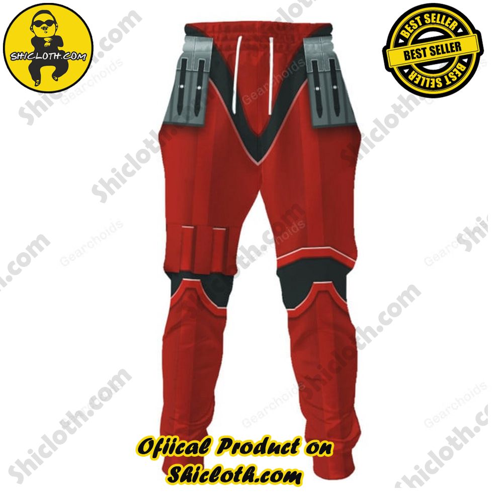 Imprerial Crimson Stormtrooper Costume Hoodie Sweatshirt T-Shirt Sweatpants 5 Imprerial Crimson Stormtrooper Costume Hoodie Sweatshirt T-Shirt Sweatpants - Image 5