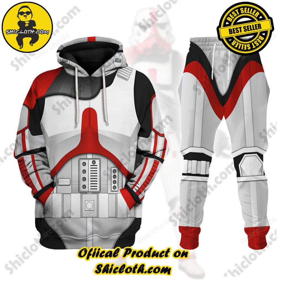 Hot Limited Unveiling the Stellar Collection of Star Wars Outfit Costumes by Shiclothshop 7 Incinerator Troopers Costume Hoodie Sweatshirt T-Shirt Sweatpants