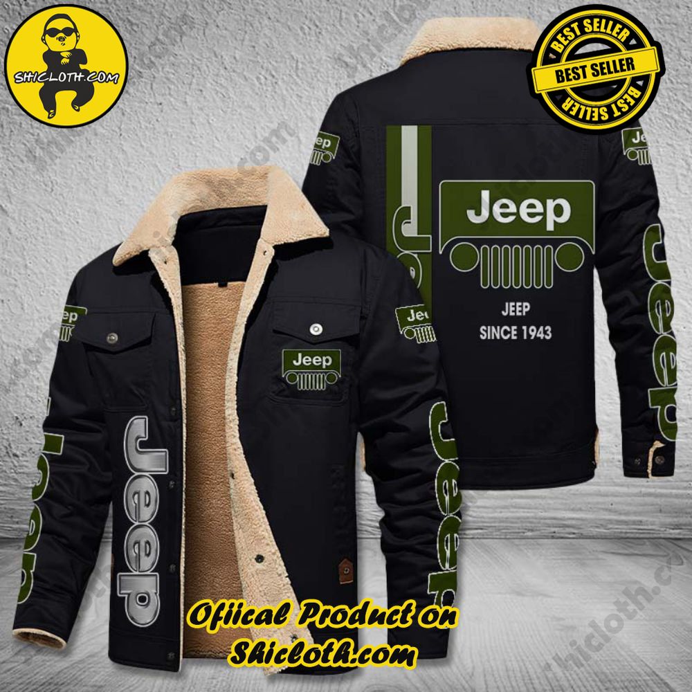 Best Seller The Perfect Cozy Fleece Leather Jacket Gift 27 Jeep Fleece Leather Jacket