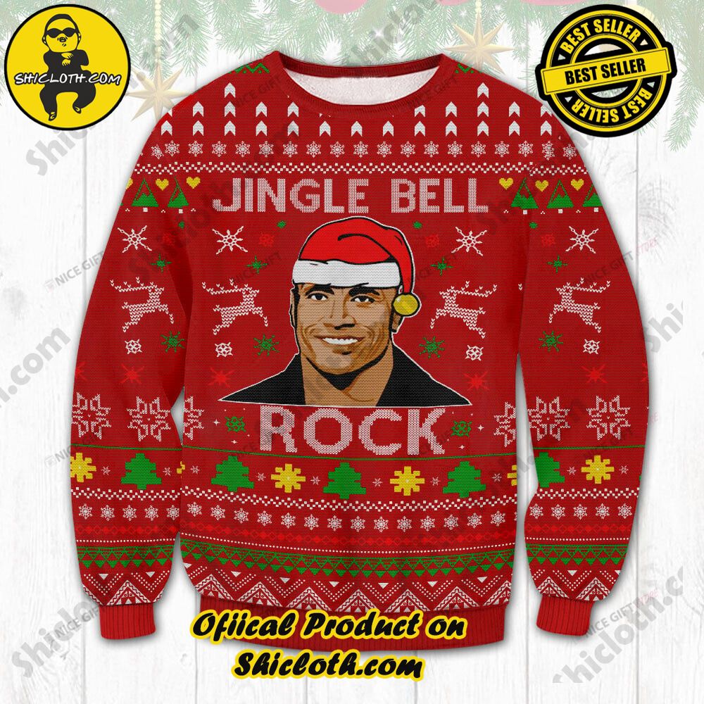 Hot Trending Wrap Up in Style: Shicloth's Enchanting Christmas Sweater Collection 22 Jingle Bell Rock Christmas Ugly Sweater