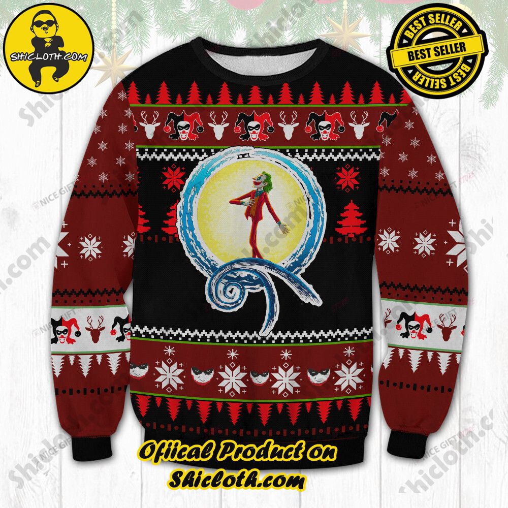 Hot Trending Wrap Up in Style: Shicloth's Enchanting Christmas Sweater Collection 24 Joker Christmas Ugly Sweater