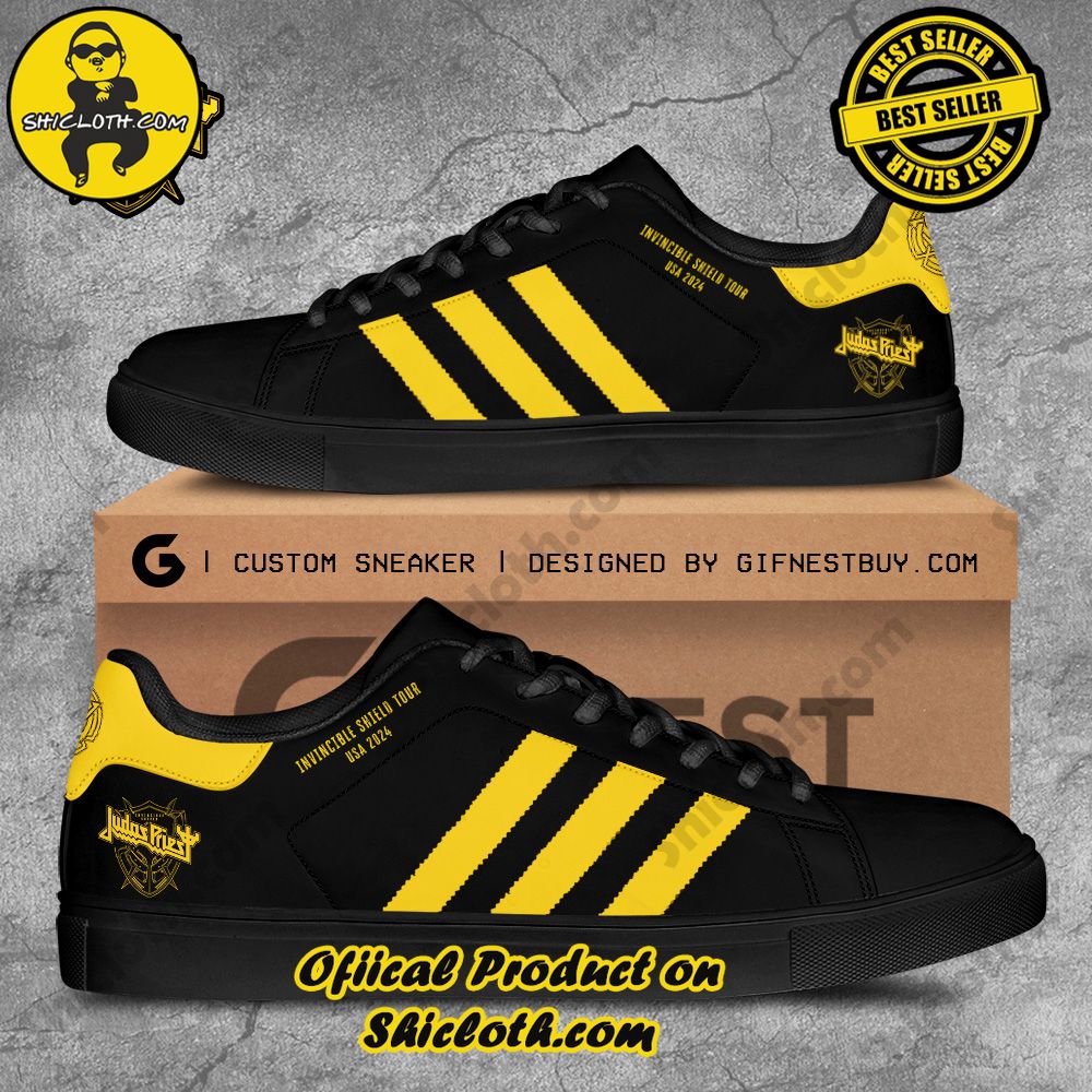 Step into Style: Shiclothshop's Stan Smith Shoes – The Perfect Gift for the Sport Enthusiast 19 Judas Priest Adidas Stan Smith Shoes