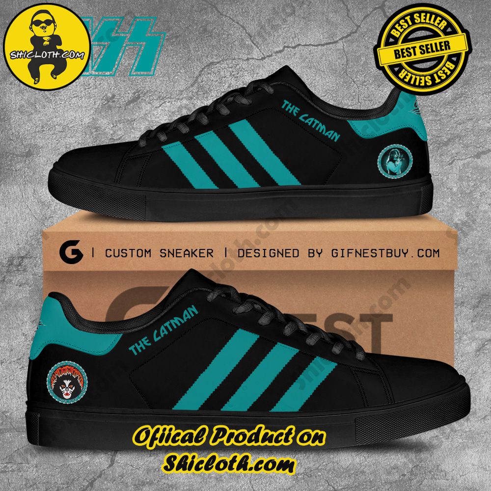 Step into Style: Shiclothshop's Stan Smith Shoes – The Perfect Gift for the Sport Enthusiast 24 Kiss Band Adidas Stan Smith Shoes Ver 5