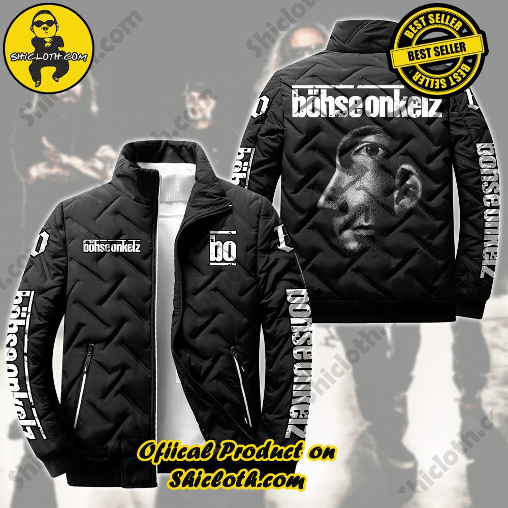 Elevate Your Winter Style with Shiclothshop's Trendsetting Puffer Jackets 3 Limited Edition Bohse Onkelz Puffer Jacket Ver 3