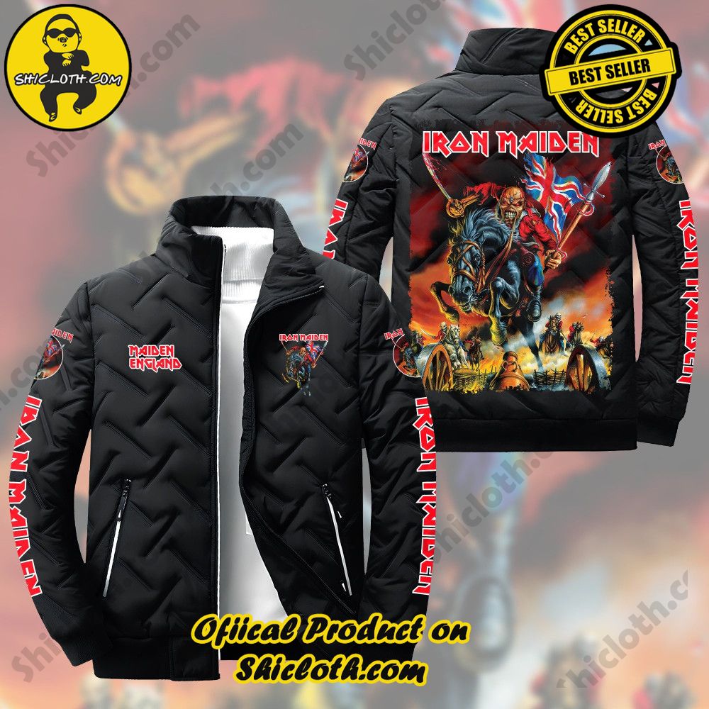 Elevate Your Winter Style with Shiclothshop's Trendsetting Puffer Jackets 6 Limited Edition Iron Maiden Puffer Jacket Ver 2
