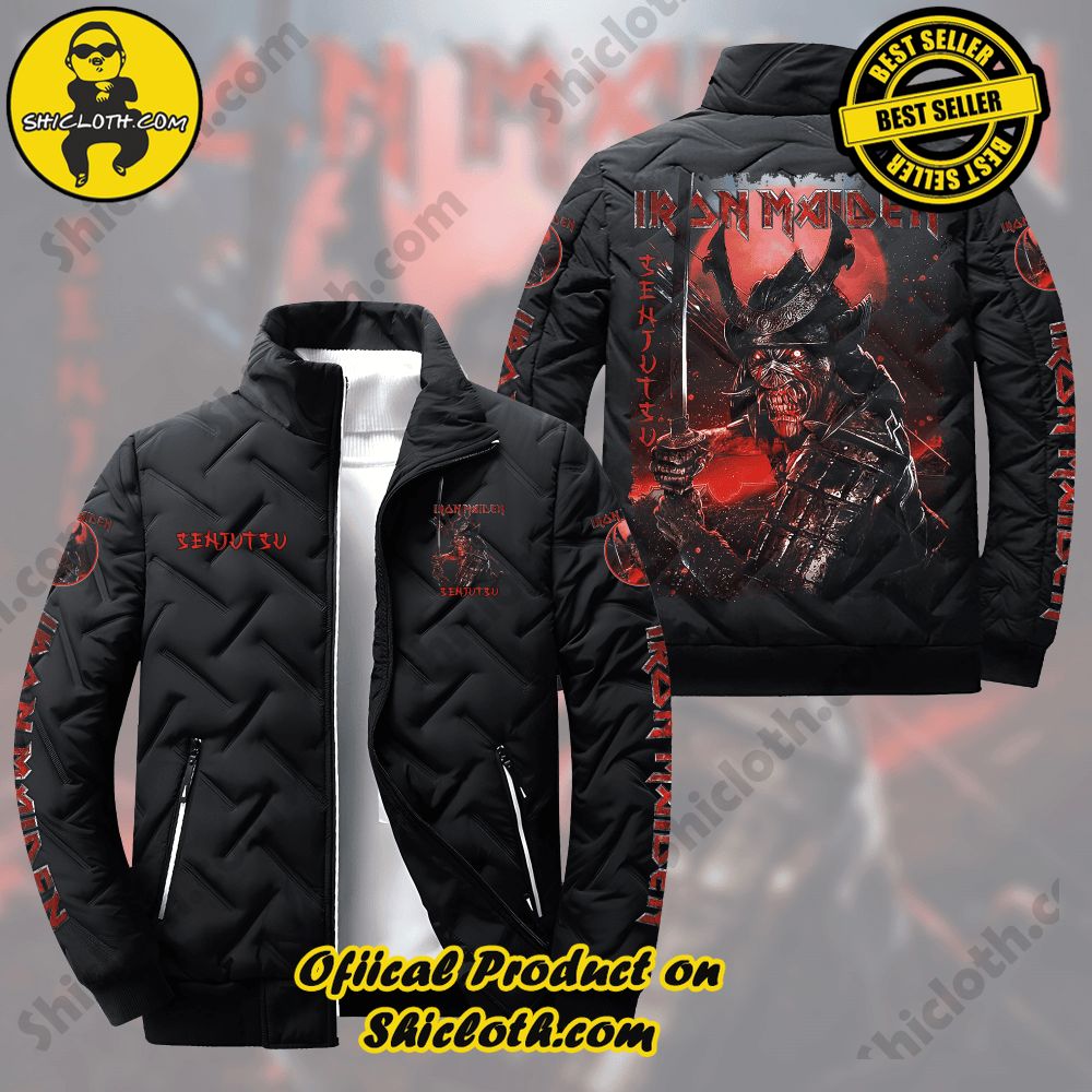 Elevate Your Winter Style with Shiclothshop's Trendsetting Puffer Jackets 7 Limited Edition Iron Maiden Puffer Jacket Ver 3