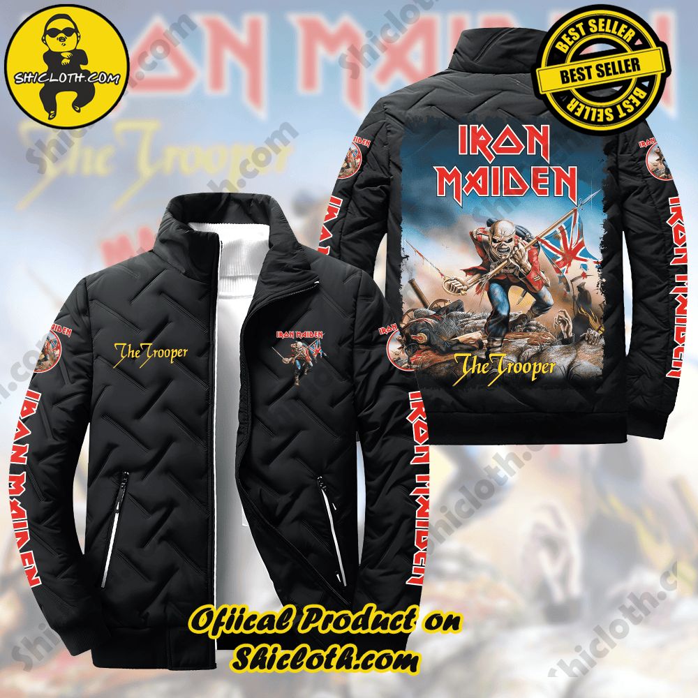 Elevate Your Winter Style with Shiclothshop's Trendsetting Puffer Jackets 8 Limited Edition Iron Maiden Puffer Jacket Ver 4