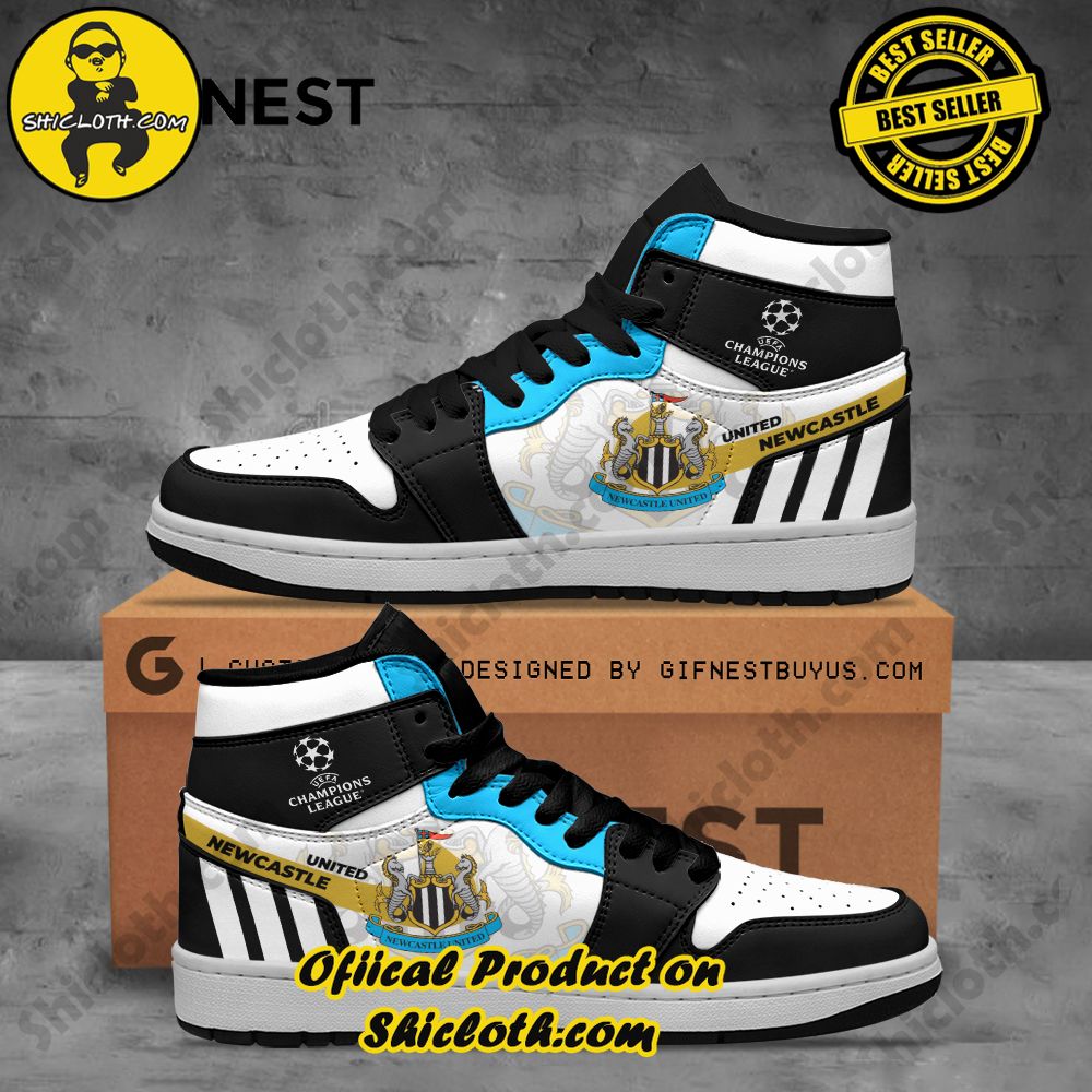 Step into Style: Unveiling the Timeless Elegance of Shiclothshop's Nike Air Jordan 1 Sneakers 29 Limited Edition UEFA Champions League Newcastle FC Nike Air Jordan Sneaker