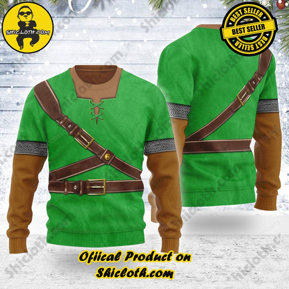 Wrap Up in Style: Shicloth's Enchanting Christmas Sweater Collection 123 Link Iconic Attire Themed Costume Unisex Christmas Wool Sweater