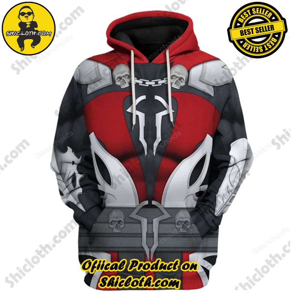 Malefik Spawn XI Costume Hoodie Sweatshirt T-Shirt Tracksuit 4 Malefik Spawn XI Costume Hoodie Sweatshirt T-Shirt Tracksuit - Image 4