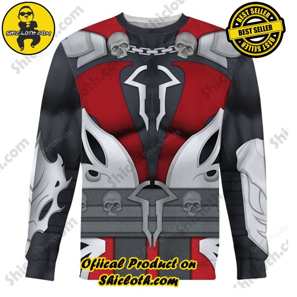 Malefik Spawn XI Costume Hoodie Sweatshirt T-Shirt Tracksuit 5 Malefik Spawn XI Costume Hoodie Sweatshirt T-Shirt Tracksuit - Image 5
