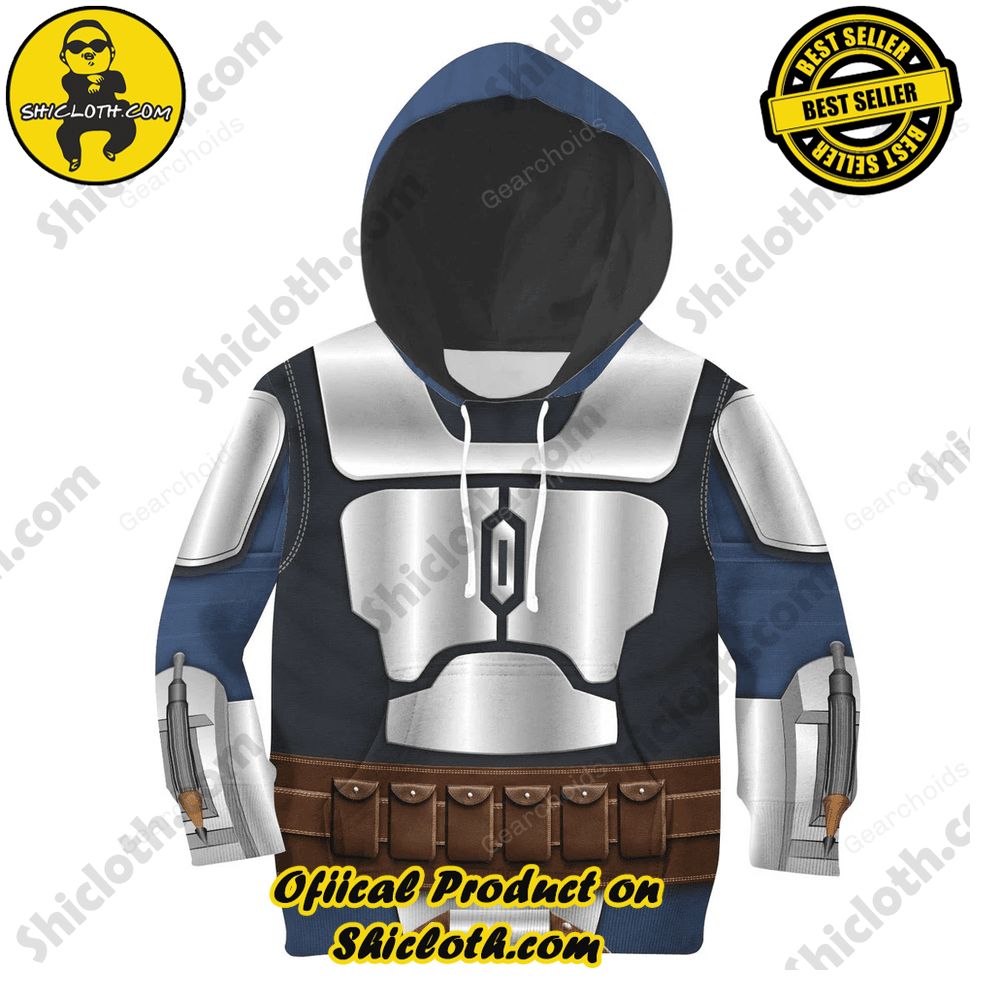 Hot Limited Unveiling the Stellar Collection of Star Wars Outfit Costumes by Shiclothshop 12 Mandalorian Kid Tops
