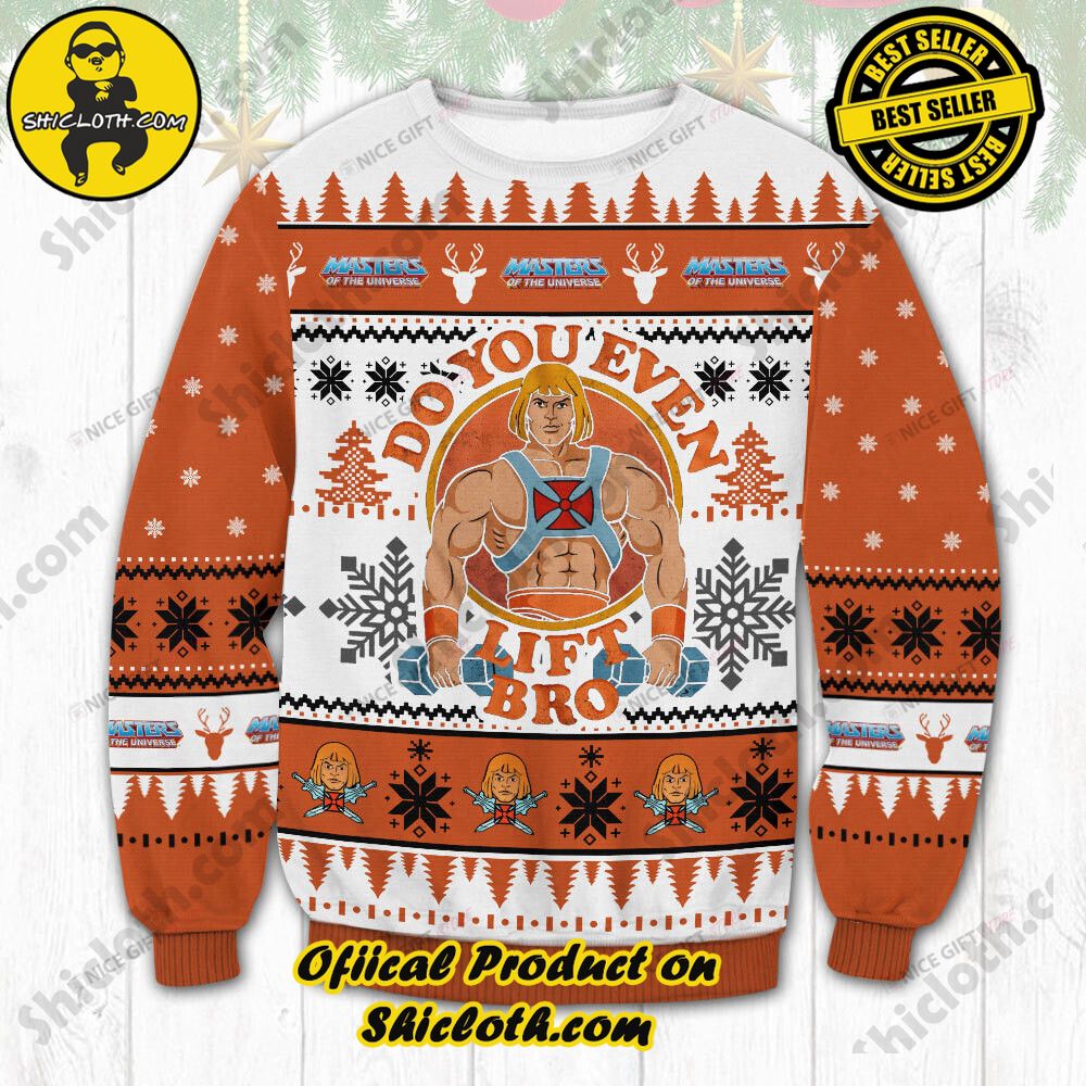Hot Trending Wrap Up in Style: Shicloth's Enchanting Christmas Sweater Collection 36 Masters Of Universe Christmas Ugly Sweater Version 2