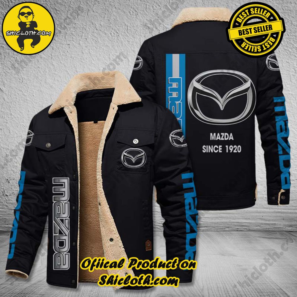 Best Seller The Perfect Cozy Fleece Leather Jacket Gift 35 Mazda Fleece Leather Jacket