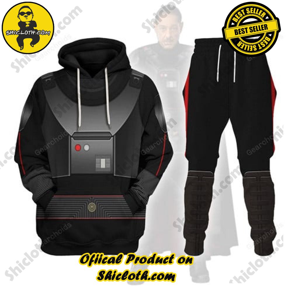 Unveiling the Stellar Collection of Star Wars Outfit Costumes by Shiclothshop 19 Moff Gideon Costume Hoodie Sweatshirt T-Shirt Sweatpants