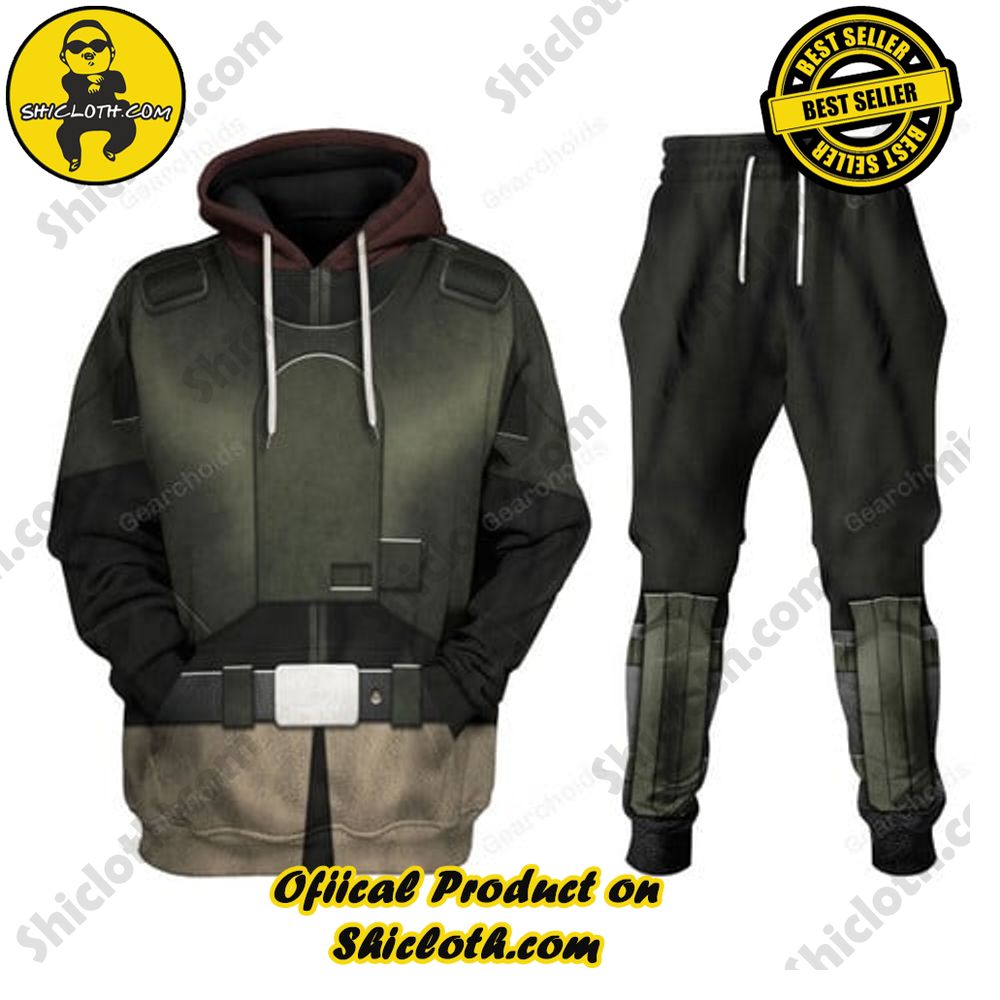 Unveiling the Stellar Collection of Star Wars Outfit Costumes by Shiclothshop 20 Mudtrooper Costume Hoodie Sweatshirt T-Shirt Sweatpants