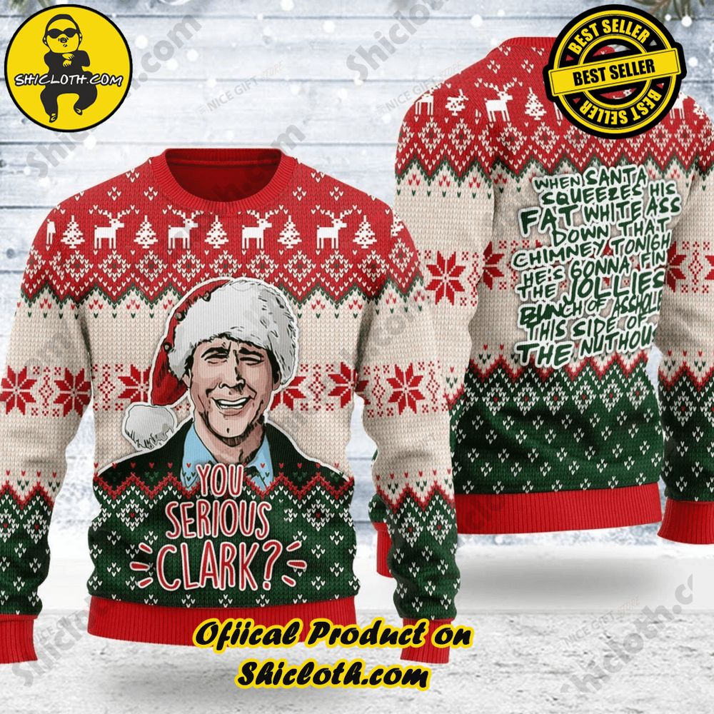 Best Seller Wrap Up in Style: Shicloth's Enchanting Christmas Sweater Collection 70 National Lampoon is Christmas Vacation You Serious Clark? Christmas Ugly Sweater
