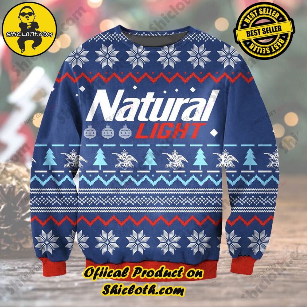 Hot Trending Wrap Up in Style: Shicloth's Enchanting Christmas Sweater Collection 44 Natural Light Christmas Ugly Sweater Version 2