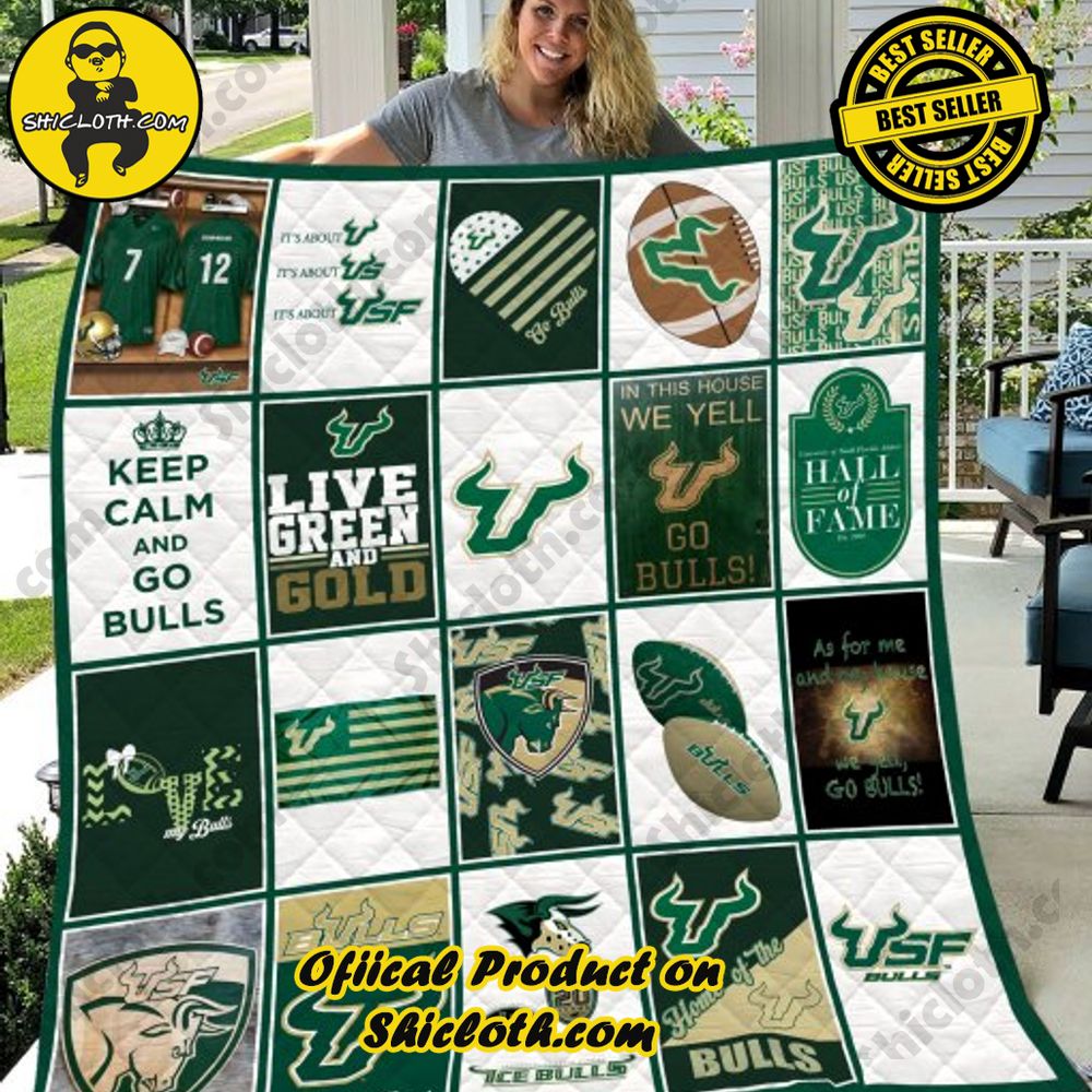 NCAA South Florida Bulls Quilt Blanket