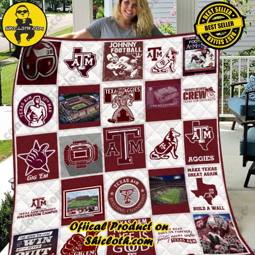 NCAA Texas A_M Aggies Quilt Blanket