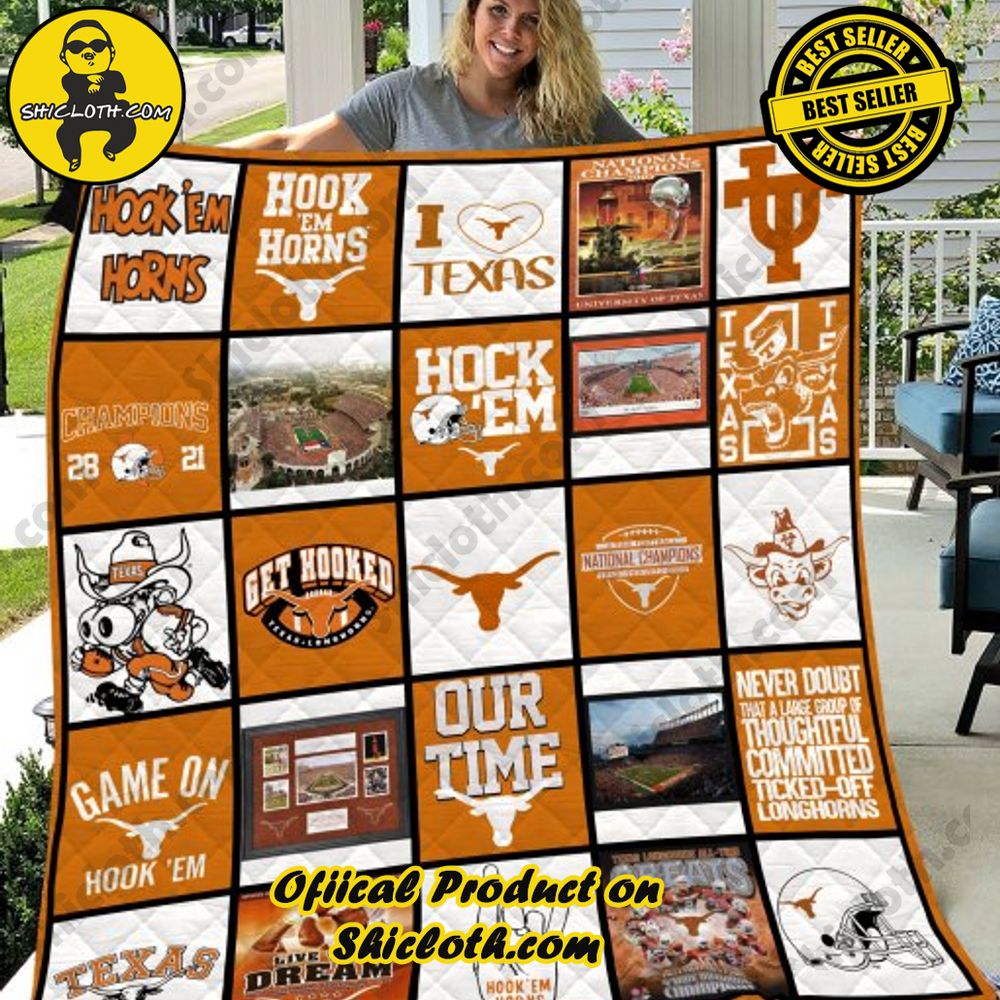 NCAA Texas Longhorns Quilt Blanket