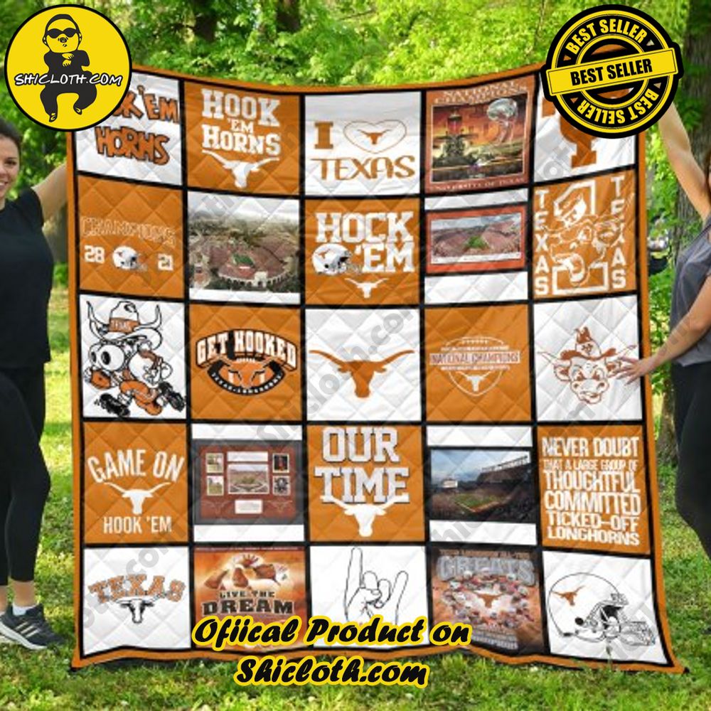 ncaa texas longhorns quilt blanket 2 zRvuX