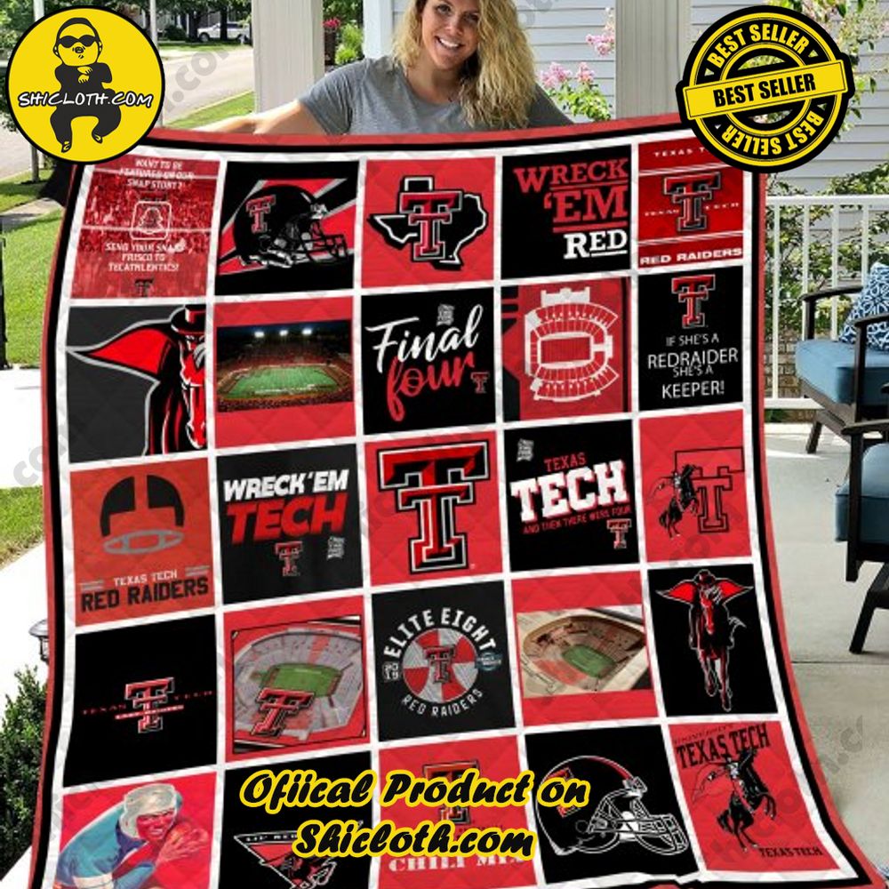 NCAA Texas Tech Red Raiders Quilt Blanket
