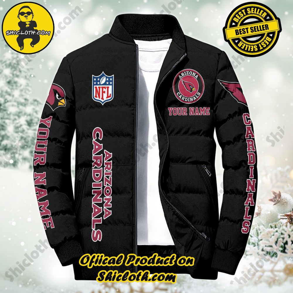 Discover the Ultimate in Style and Warmth with Shiclothshop's Puffer Jackets: Elevate Your Winter Wardrobe 70 NFL Arizona Cardinals City Puffer Jacket Custom Name New Arrivals