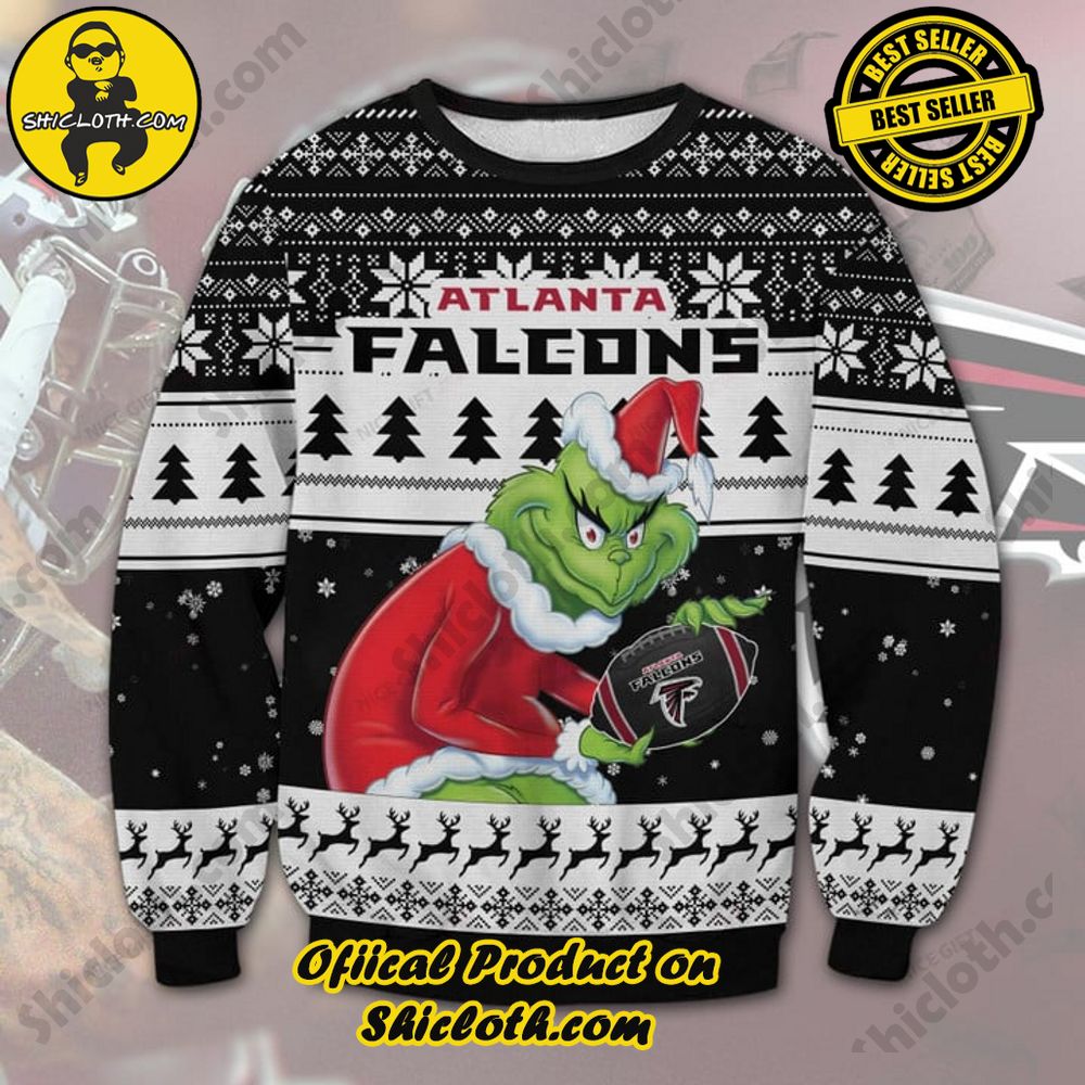 Wrap Up in Style: Shicloth's Enchanting Christmas Sweater Collection 11 NFL Atlanta Falcons Christmas Ugly Sweater