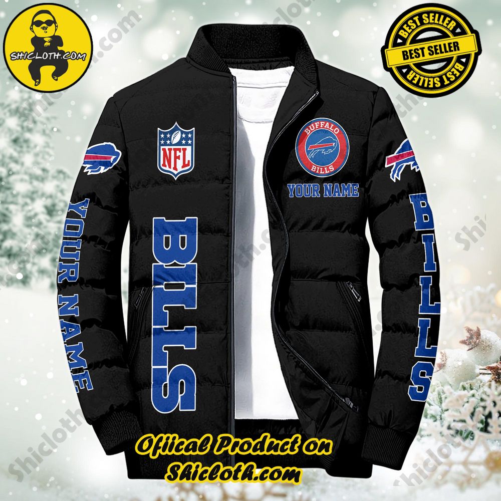 Discover the Ultimate in Style and Warmth with Shiclothshop's Puffer Jackets: Elevate Your Winter Wardrobe 73 NFL Buffalo Bills City Puffer Jacket Custom Name New Arrivals