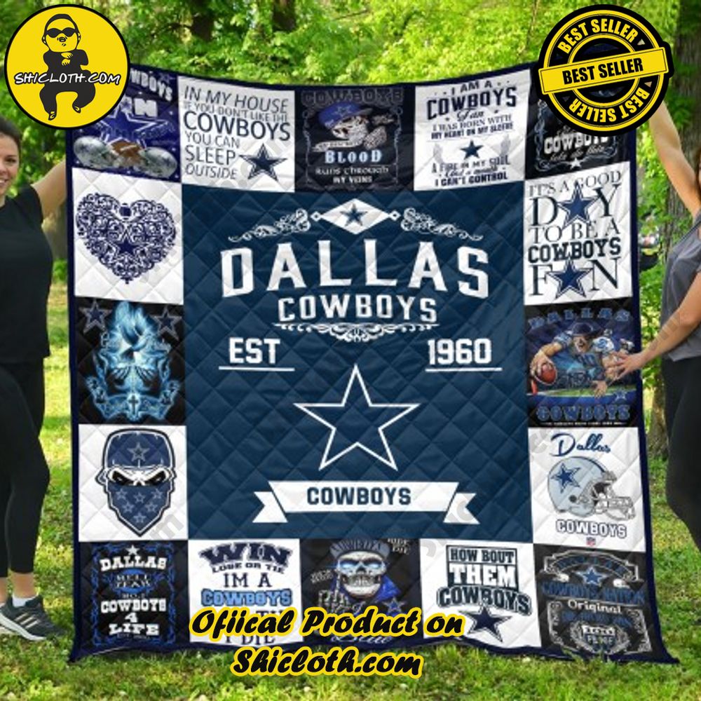 nfl dallas cowboys quilt blanket 2 AnVDb