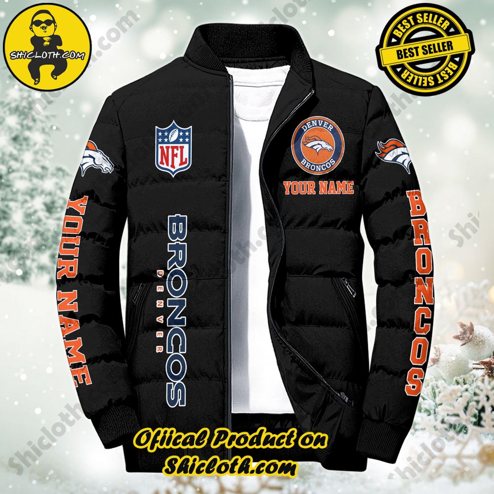 Discover the Ultimate in Style and Warmth with Shiclothshop's Puffer Jackets: Elevate Your Winter Wardrobe 79 NFL Denver Broncos City Puffer Jacket Custom Name New Arrivals