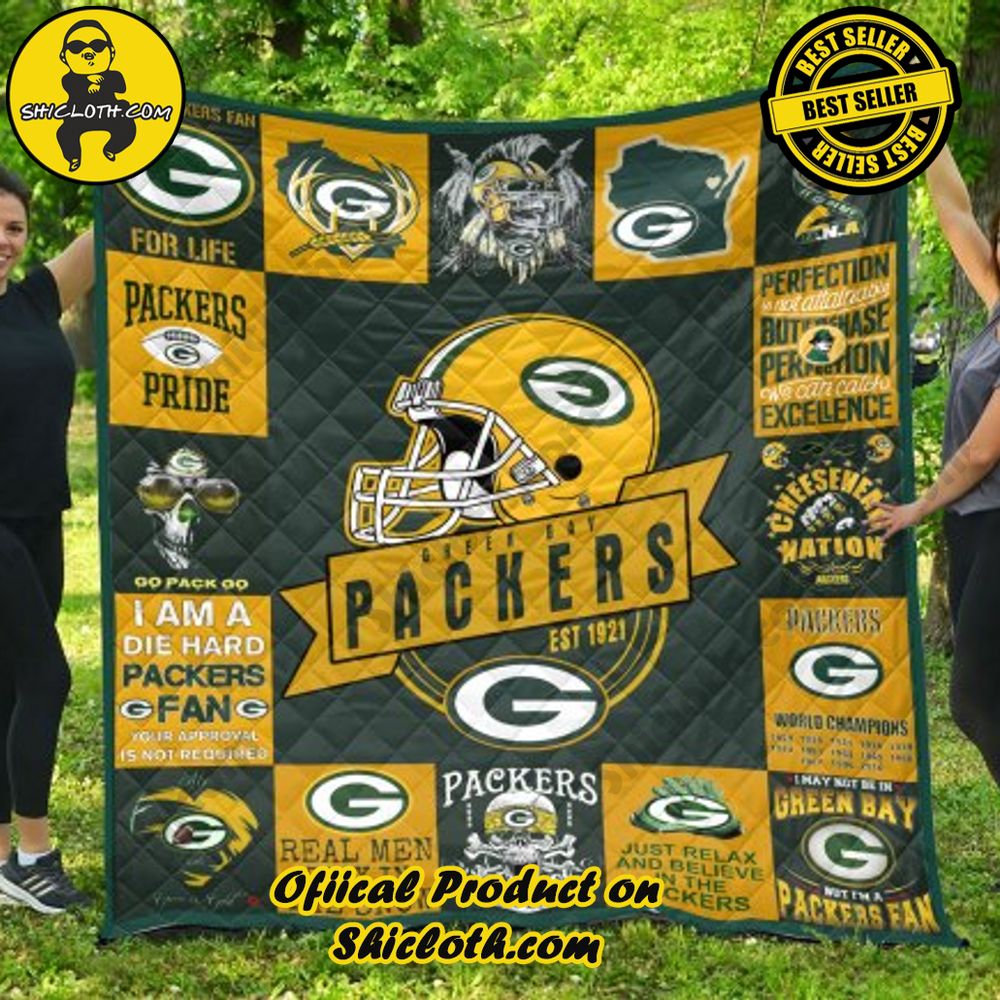 NFL Green Bay Packers Quilt Blanket