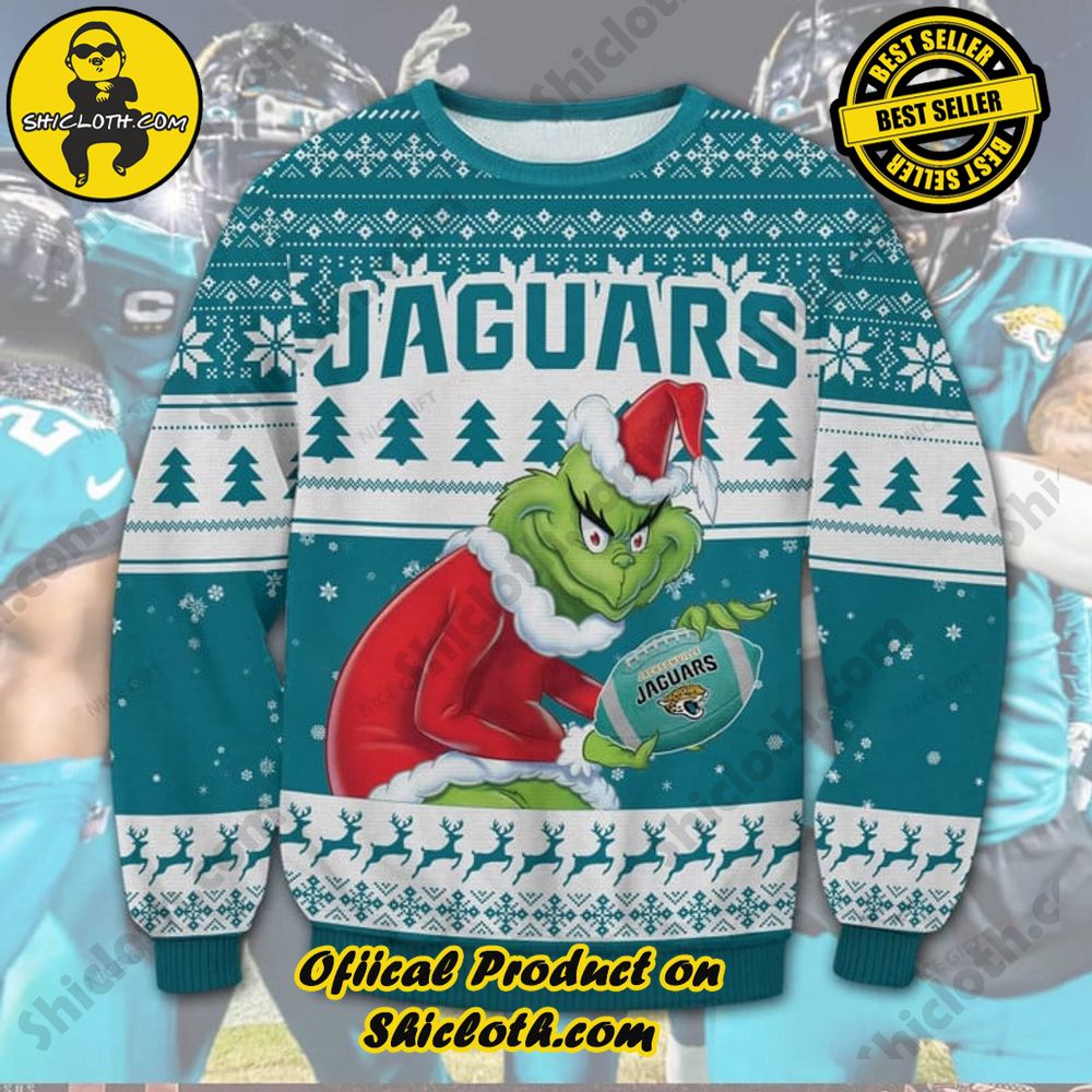 Wrap Up in Style: Shicloth's Enchanting Christmas Sweater Collection 22 NFL Jacksonville Jaguars Christmas Ugly Sweater
