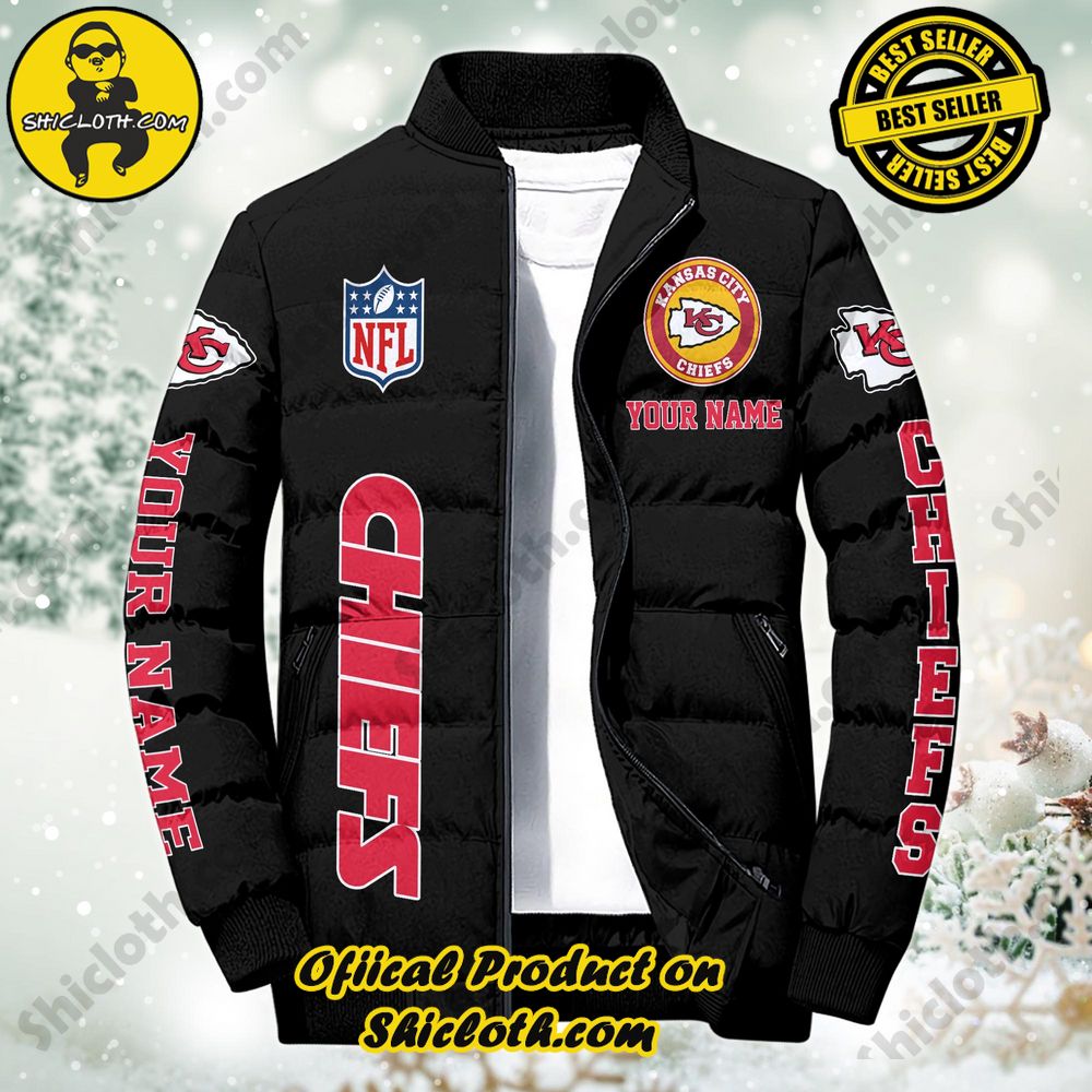 Discover the Ultimate in Style and Warmth with Shiclothshop's Puffer Jackets: Elevate Your Winter Wardrobe 85 NFL Kansas City Chiefs City Puffer Jacket Custom Name New Arrivals