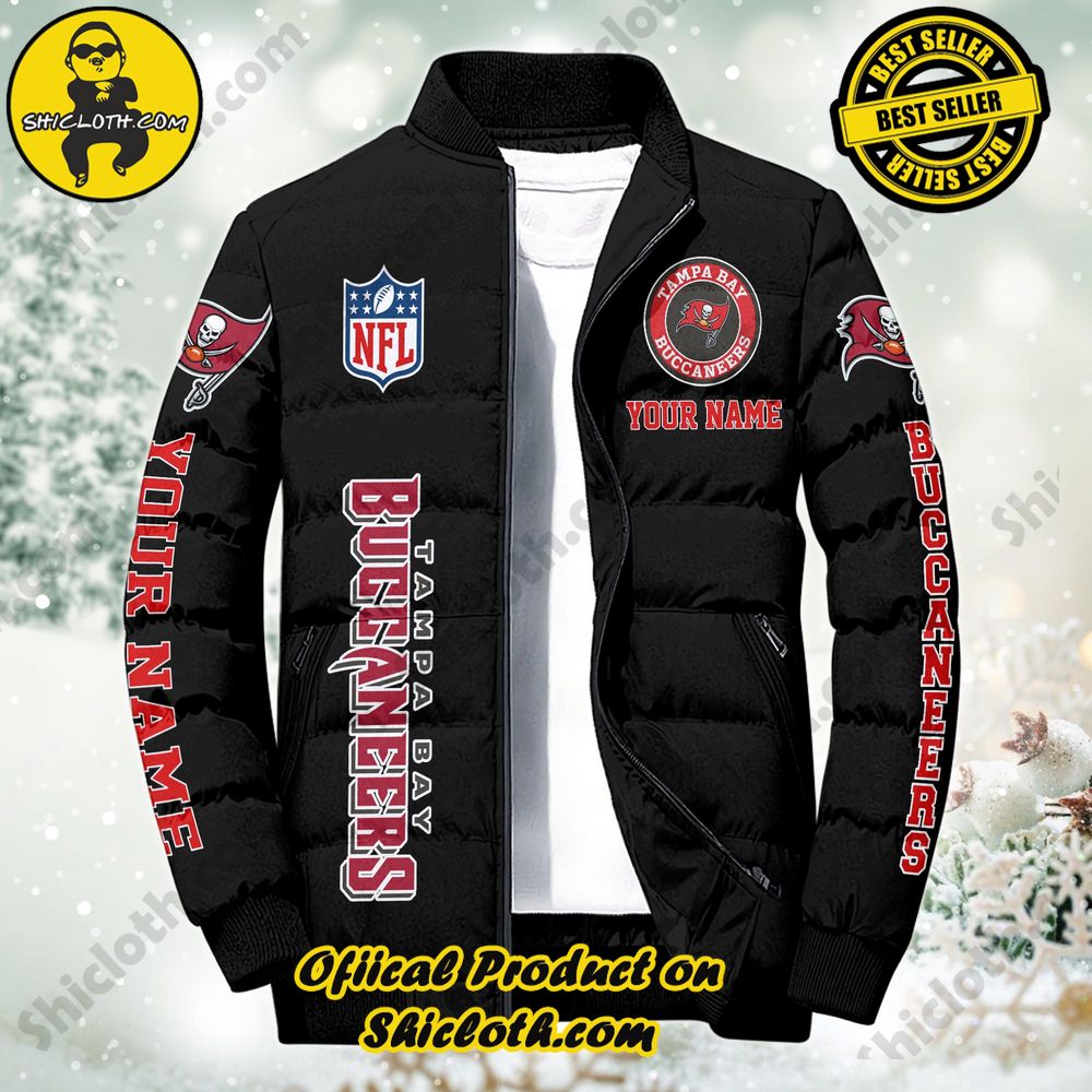 Discover the Ultimate in Style and Warmth with Shiclothshop's Puffer Jackets: Elevate Your Winter Wardrobe 99 NFL Tampa Bay Buccaneers City Puffer Jacket Custom Name New Arrivals