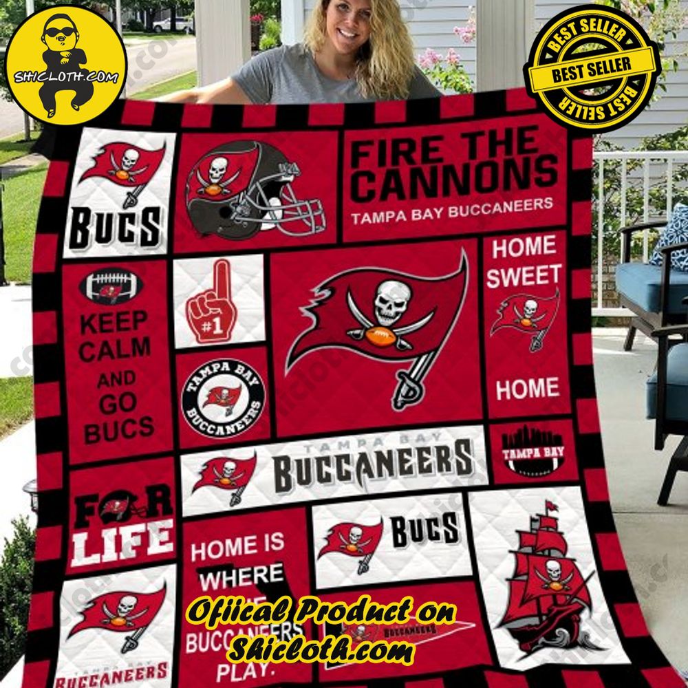 NFL Tampa Bay Buccaneers Quilt Blanket