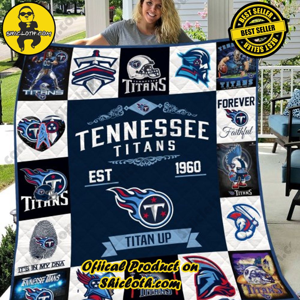 NFL Tennessee Titans Quilt Blanket
