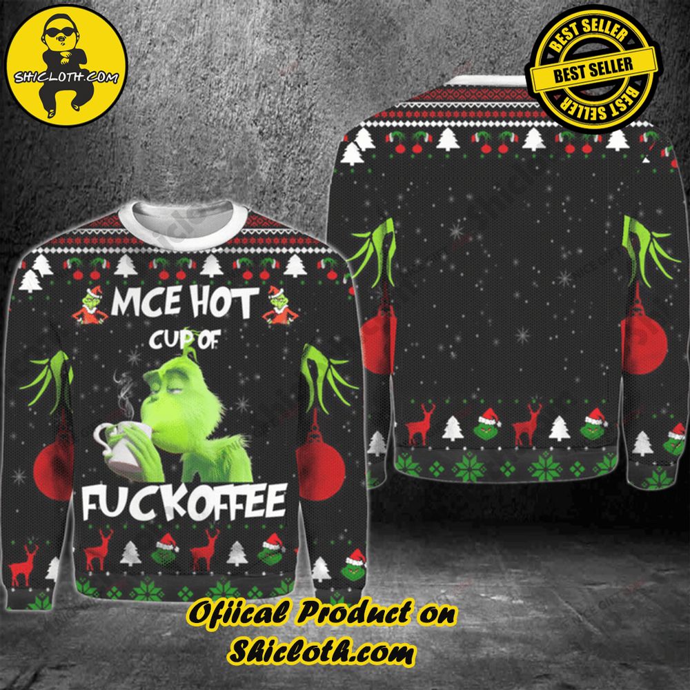 Hot Trending Wrap Up in Style: Shicloth's Enchanting Christmas Sweater Collection 134 Nice Hot Cup Of Fuckoffee Christmas Ugly Sweater