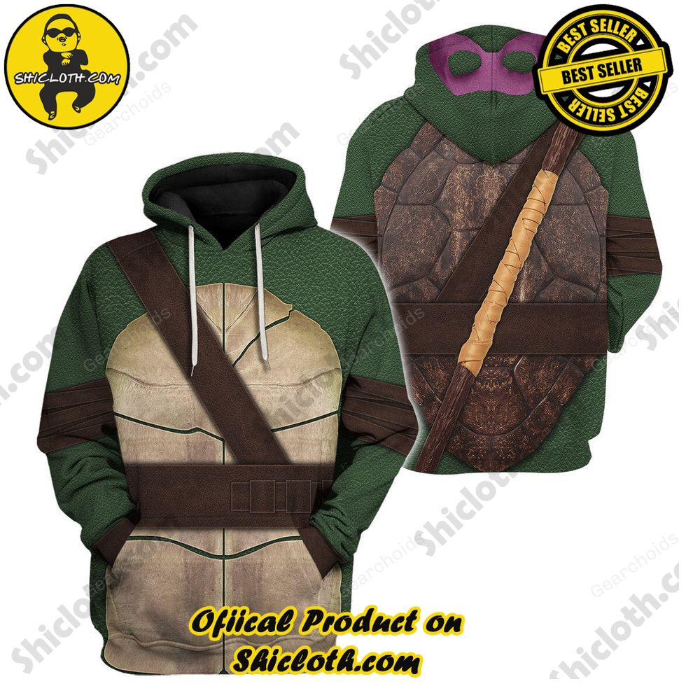 Step into Nostalgia: Unveiling Shiclothshop's TM Ninja Turtles Outfit Costume Collection 9 Ultimates! Ray Fillet TMNT Costume Hoodie Sweatshirt T-Shirt Sweatpants