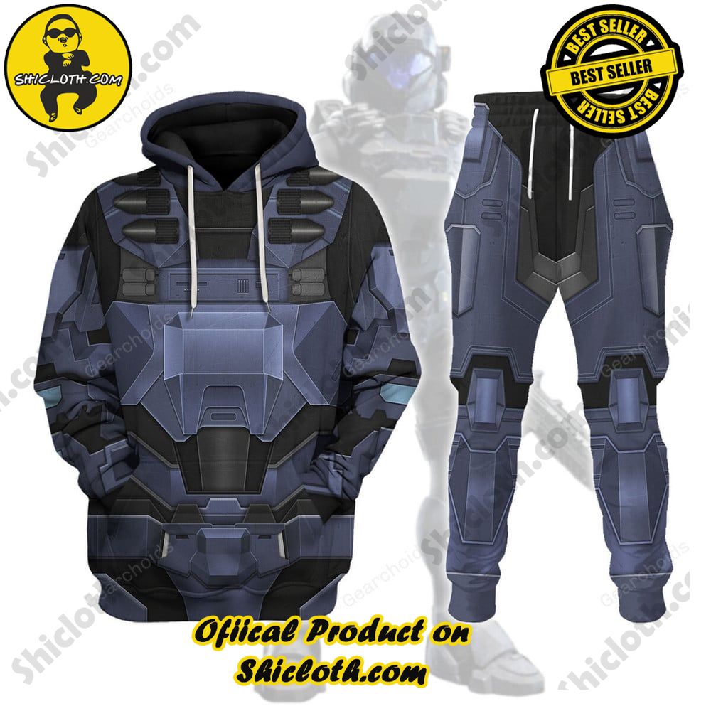 Master the Style Universe: Unveiling Shiclothshop's Halo-Themed Apparel Collection 11 ODST Styled Costume Hoodie Sweatshirt T-Shirt Zip Hoodie Sweatpants
