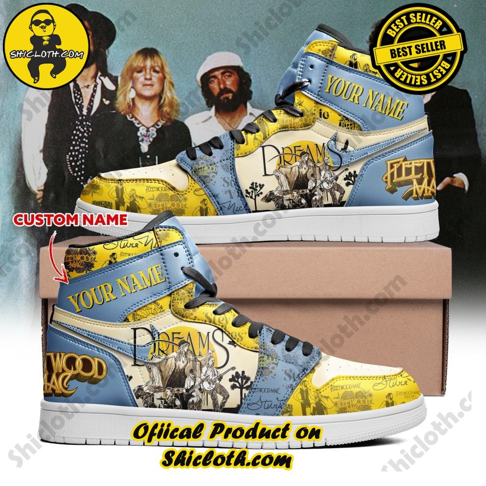 Hot Hot Hot Shiclothshop's Air Jordan 1 Sneakers: Affordable Elegance and Uncompromised Quality 33 Personalized CUSTOM Nike Fleetwood Mac Air Jordan 1 High Top