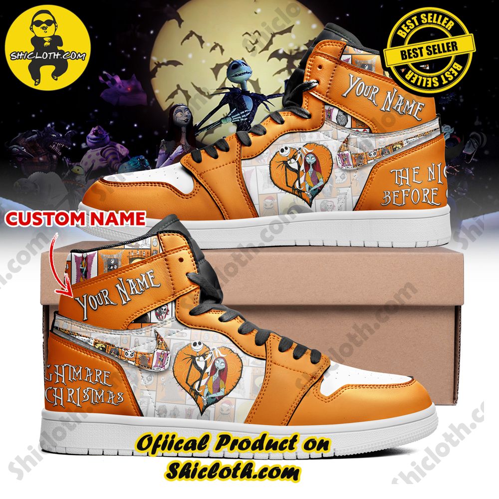 Hot Hot Hot Shiclothshop's Air Jordan 1 Sneakers: Affordable Elegance and Uncompromised Quality 69 Personalized CUSTOM Nike The Nightmare Before Christmas Air Jordan 1 High Top