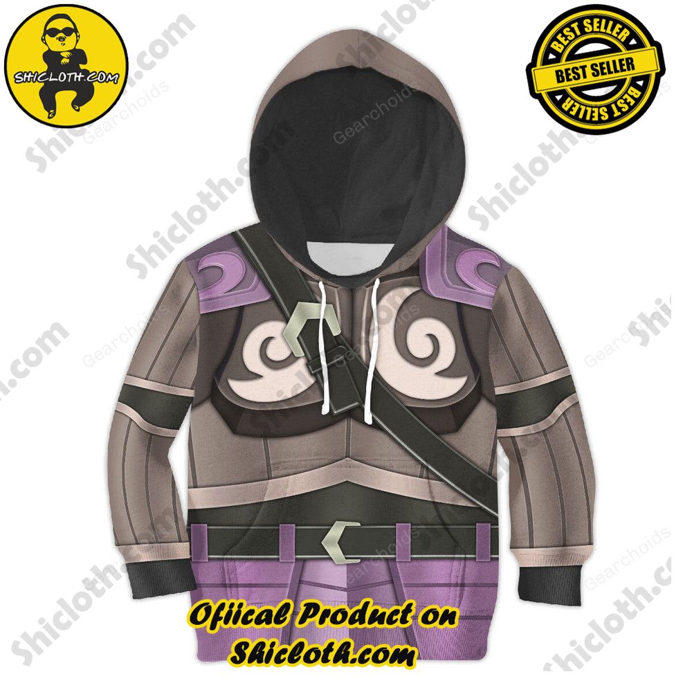 Phantom Armor - Tri Force Heroes Costume Kid Tops Hoodie Sweatshirt T-Shirt