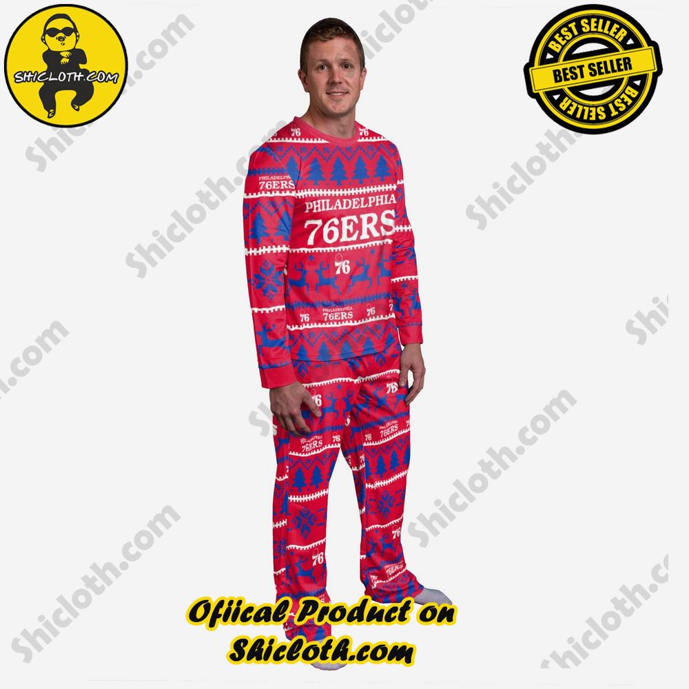 Hot Hot Hot Shiclothshop's Pajamas Sets: Affordable Elegance and Uncompromised Quality 9 Philadelphia 76ers Family Holiday Pajamas