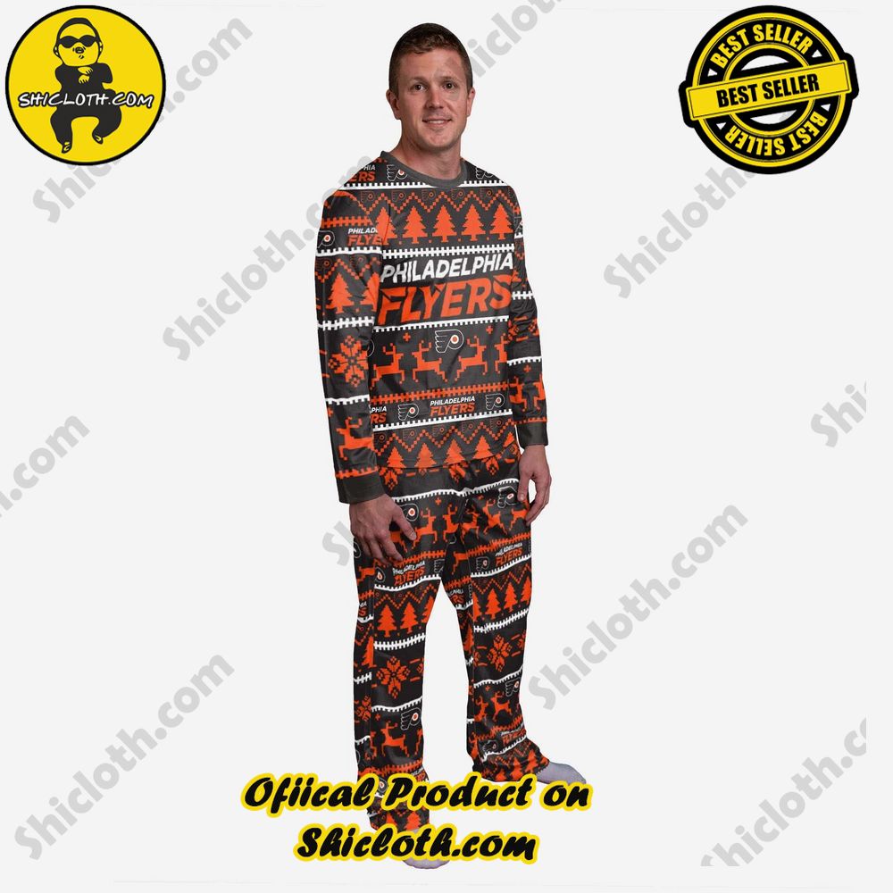 Hot Hot Hot Shiclothshop's Pajamas Sets: Affordable Elegance and Uncompromised Quality 10 Philadelphia Flyers Family Holiday Pajamas