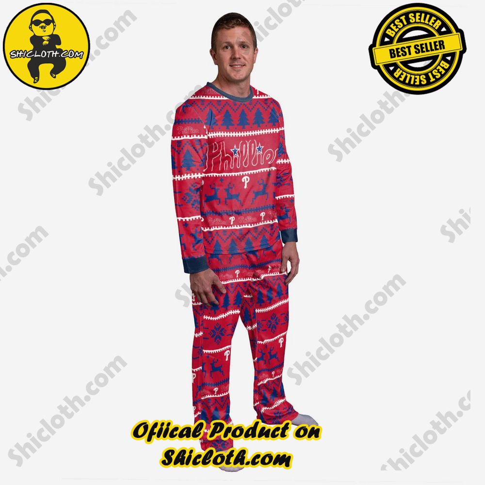 Hot Hot Hot Shiclothshop's Pajamas Sets: Affordable Elegance and Uncompromised Quality 11 Philadelphia Phillies Family Holiday Pajamas